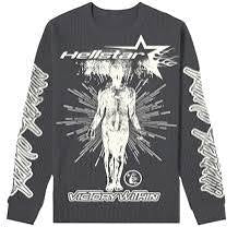 Hellstar Thermal Long Sleeve Black