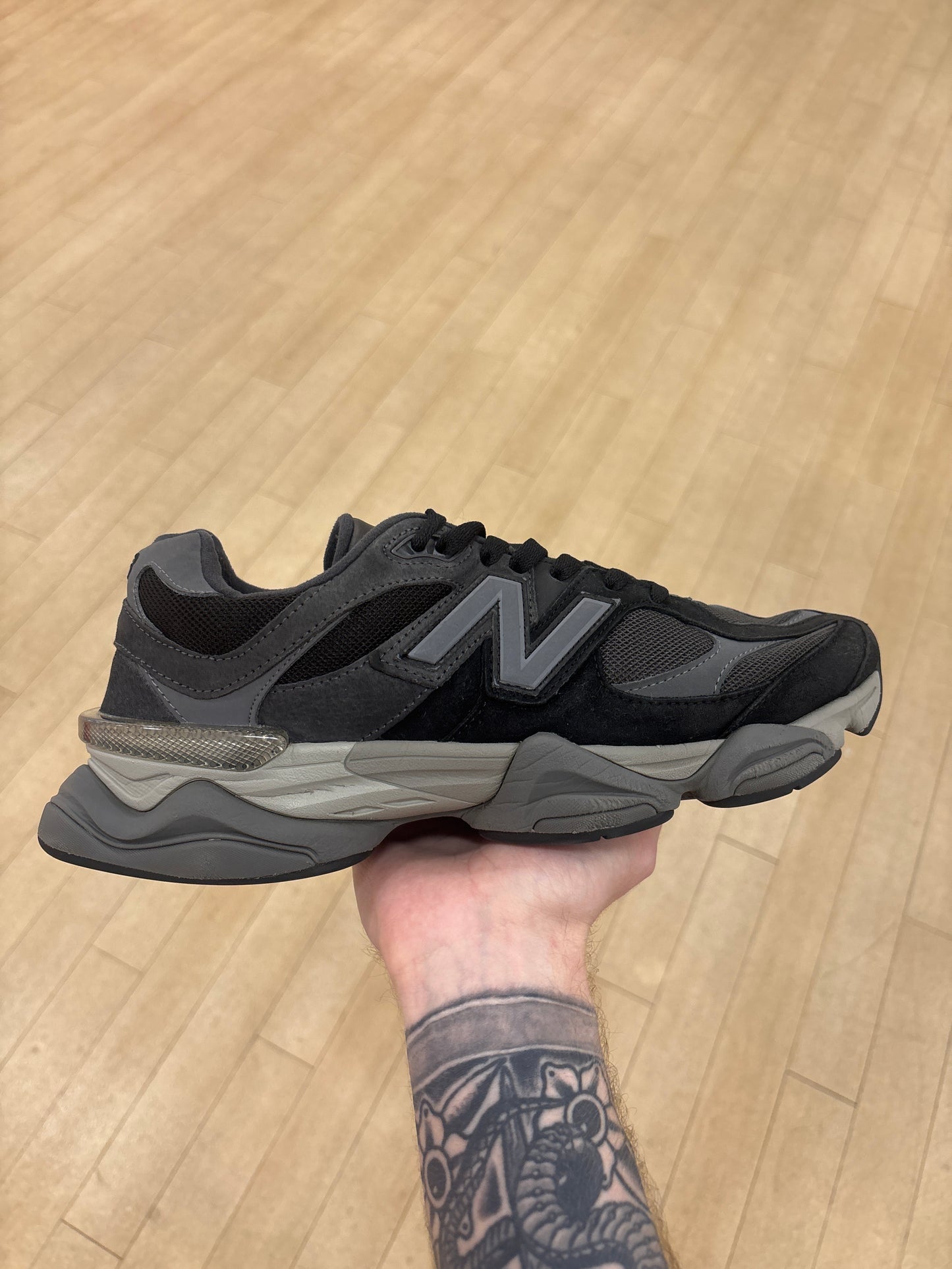 New Balance 9060 Black Castlerock (Used)