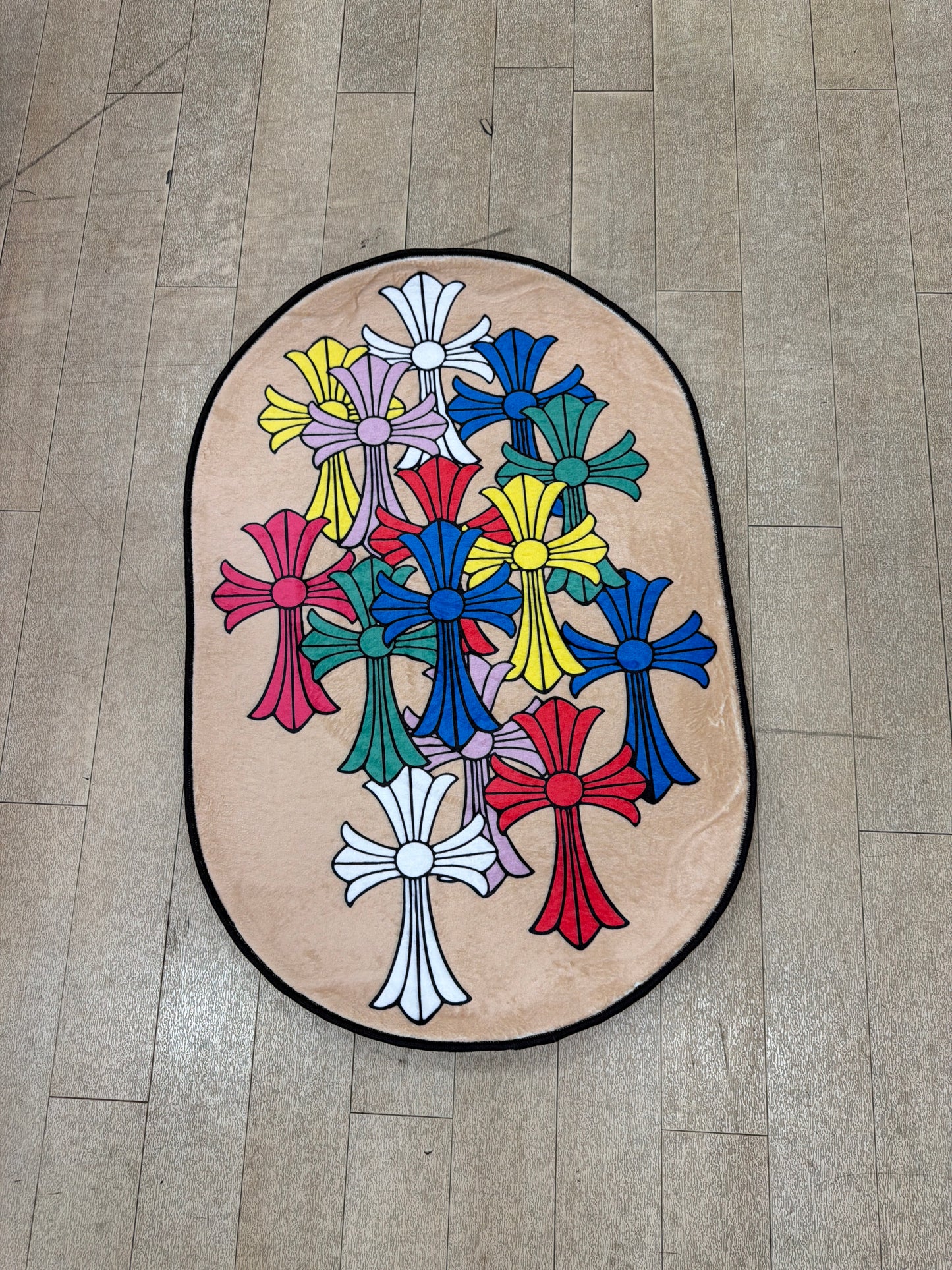 Chrome Hearts Brown Rug