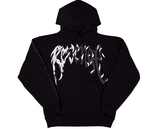 Revenge 999 Dove Hoodie Black