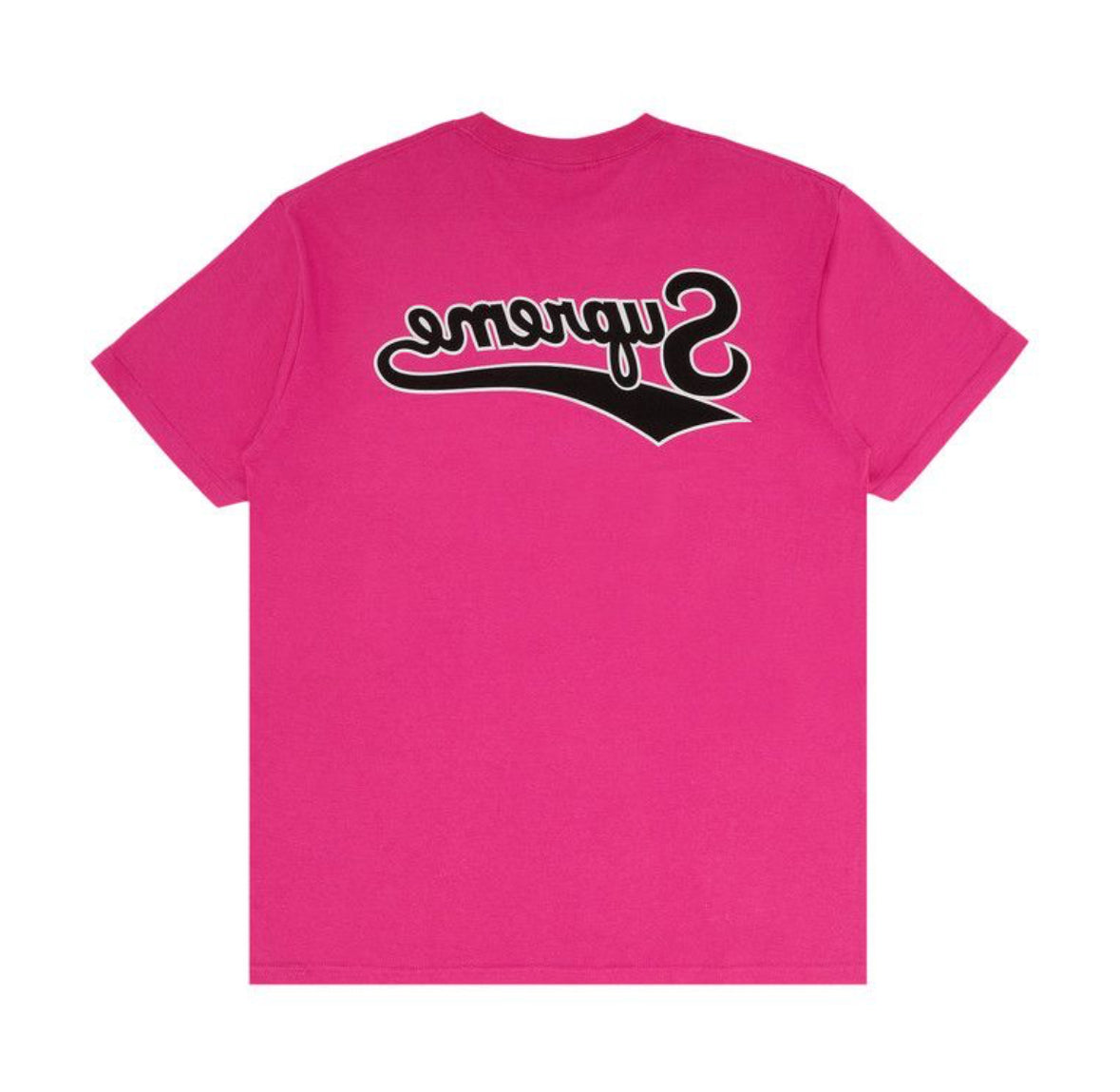 Supreme Backwards Tee Pink