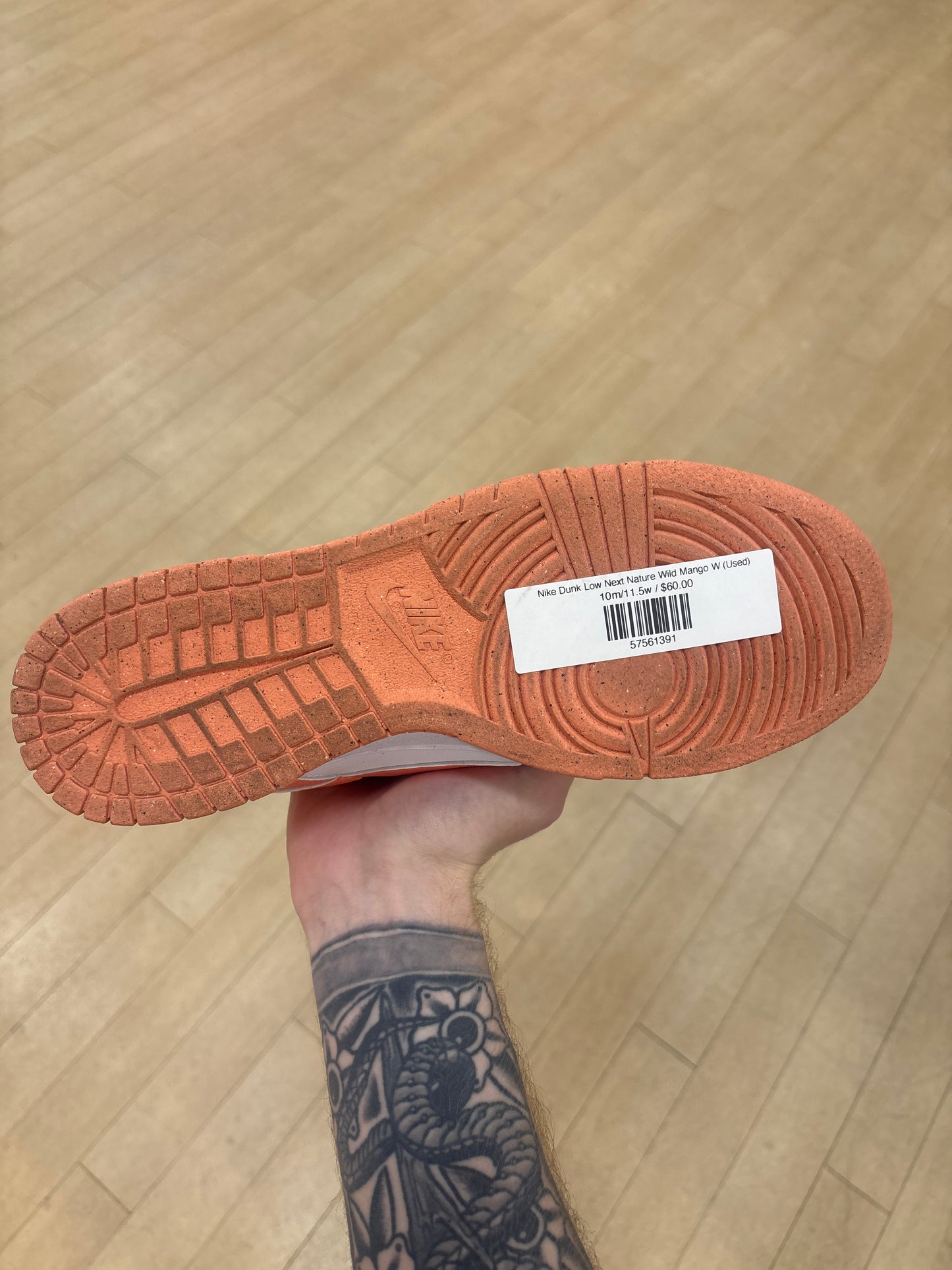 Nike Dunk Low Next Nature Wild Mango W (Used)