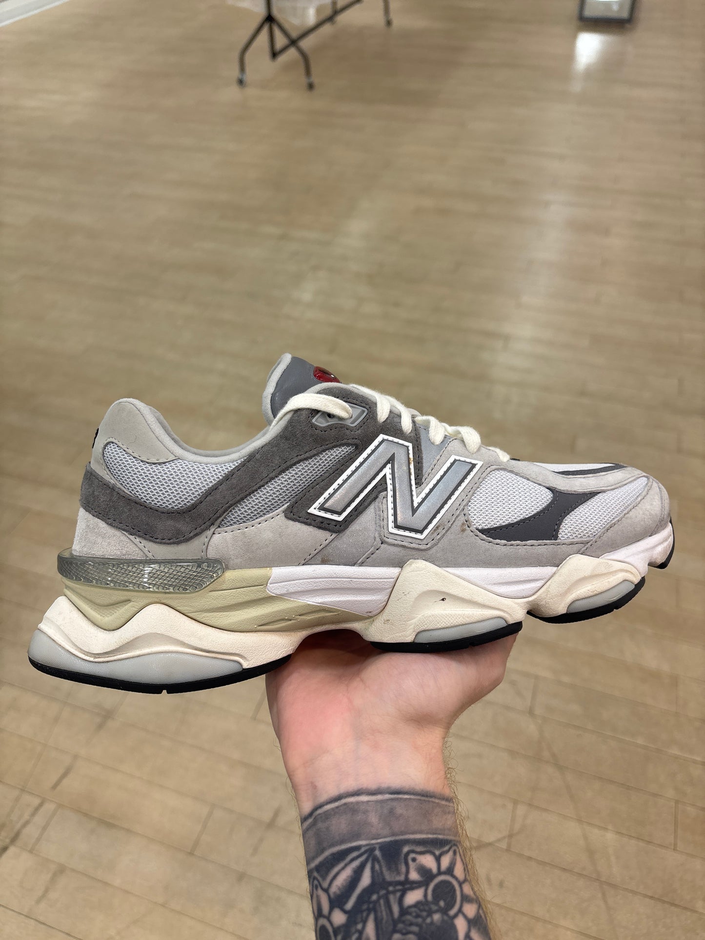 New Balance 9060 Rain Cloud Grey (Used)