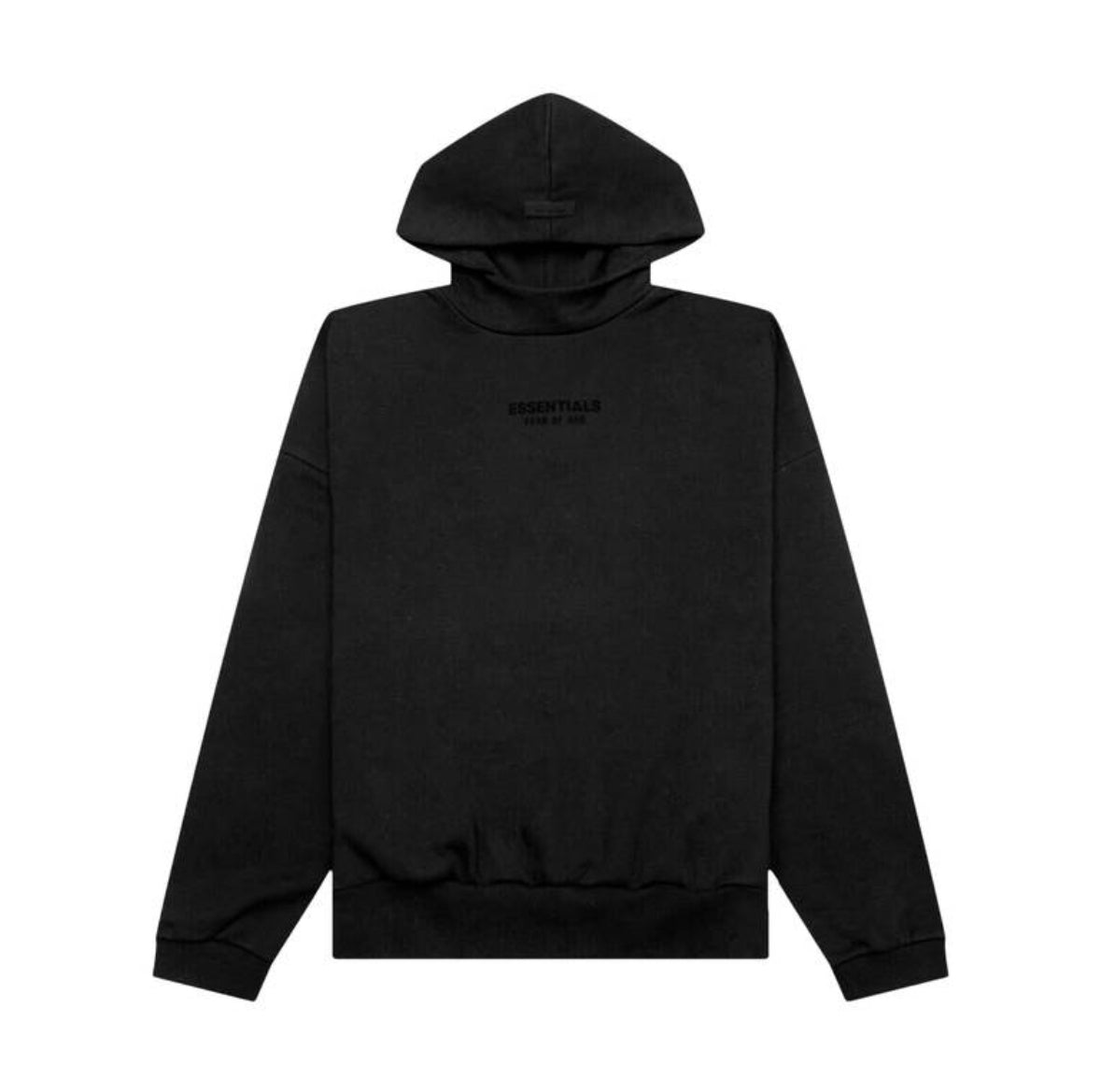 Essentials Hoodie Jet Black