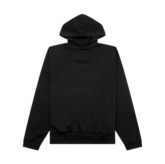 Essentials Hoodie Jet Black