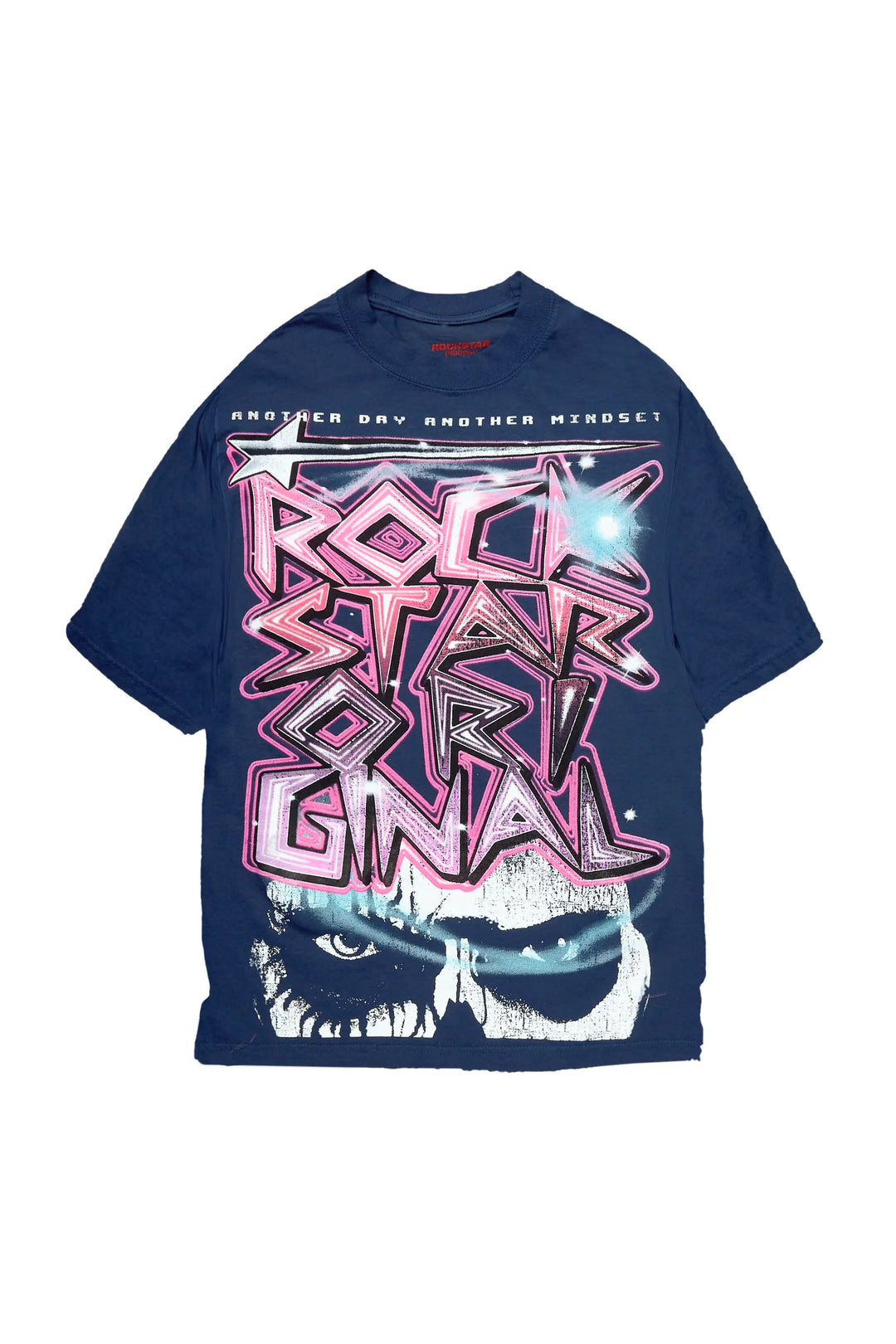 Krog Navy Graphic T Shirt