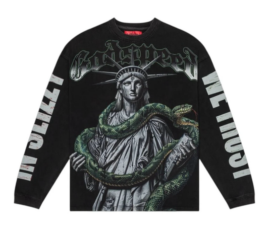 Godspeed Top 5 Slizzy Long Sleeve Black