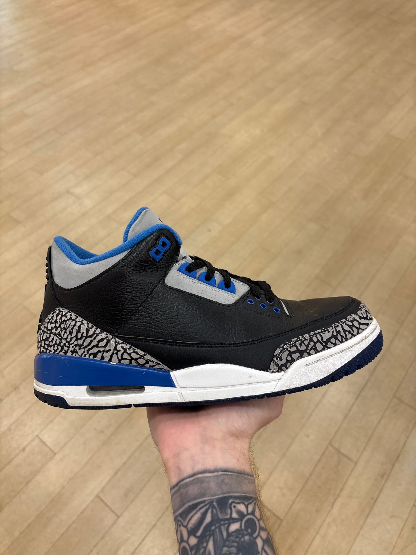 Jordan 3 Sport Blue (Used)