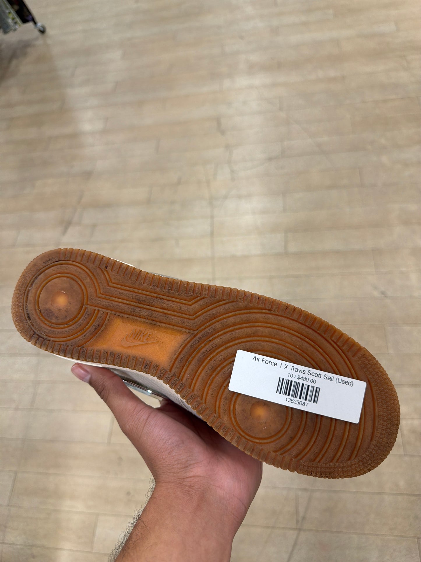 Air Force 1 X Travis Scott Sail (Used)