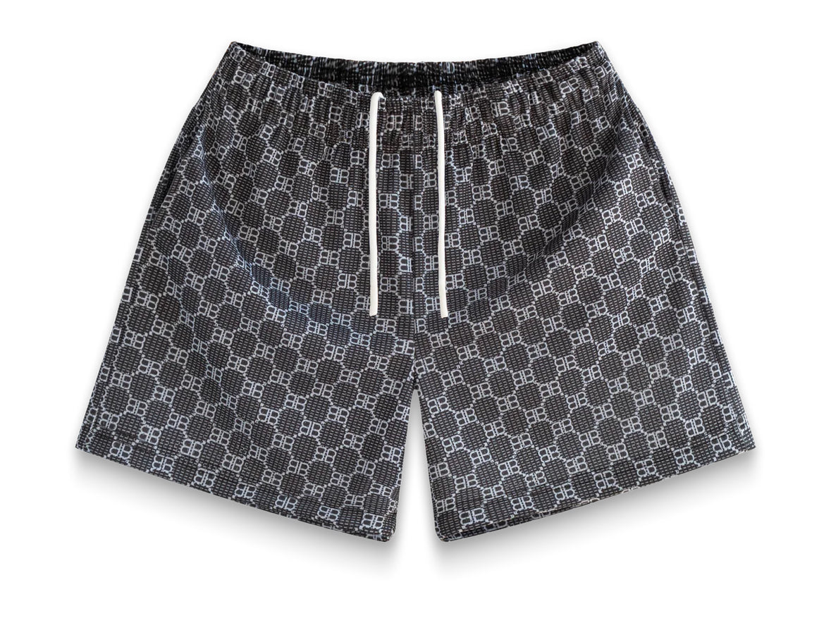 Bravest Studios Black Matrix Shorts