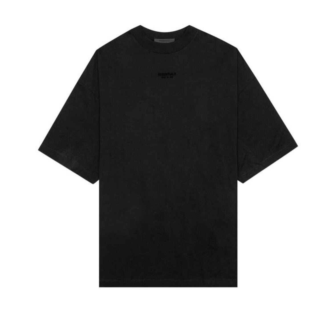 Essentials Tee Jet Black