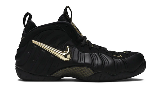 Nike Foamposite Pro Black Metallic Gold (Used)