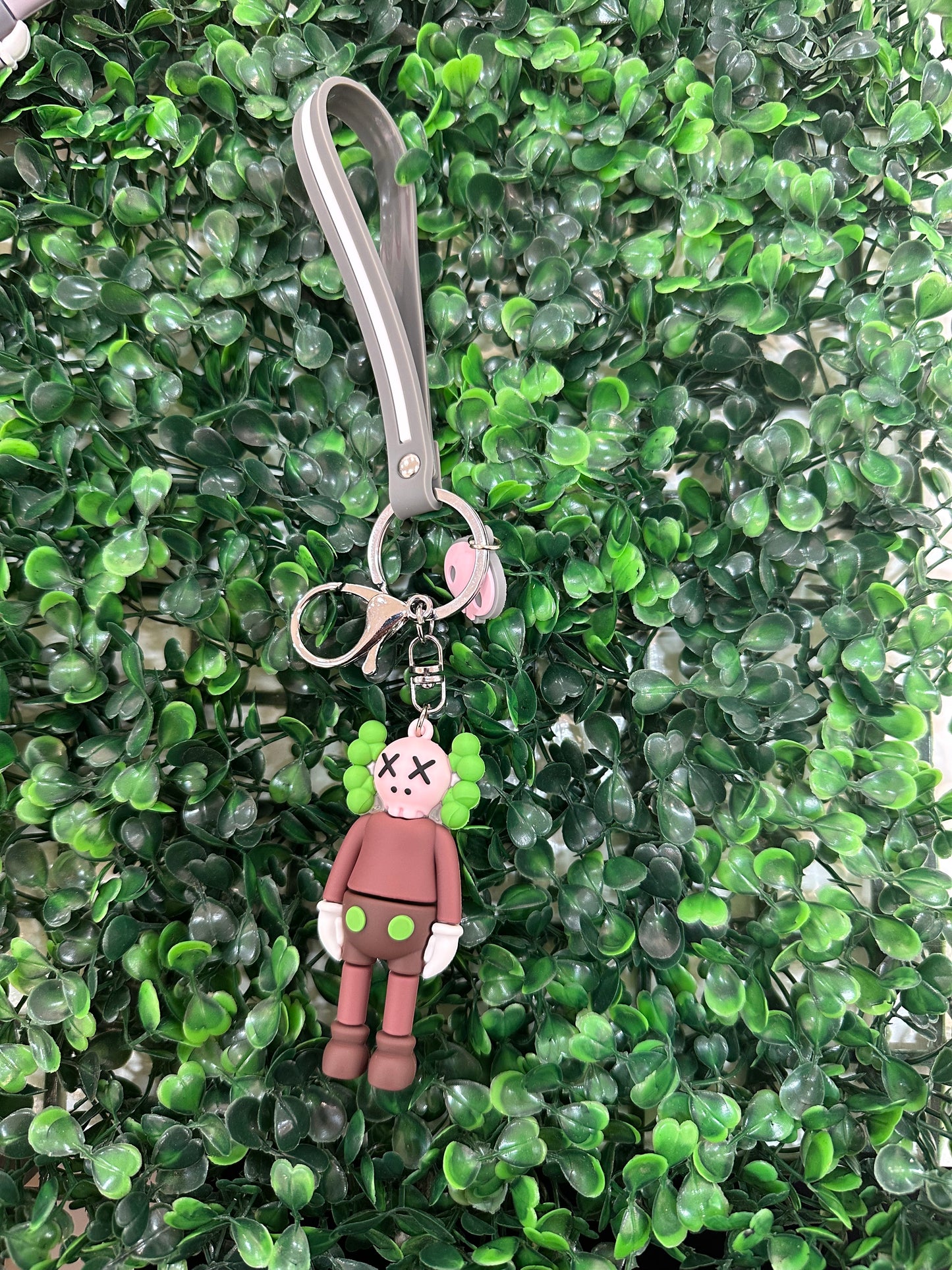 Kaws Green Keychain Small