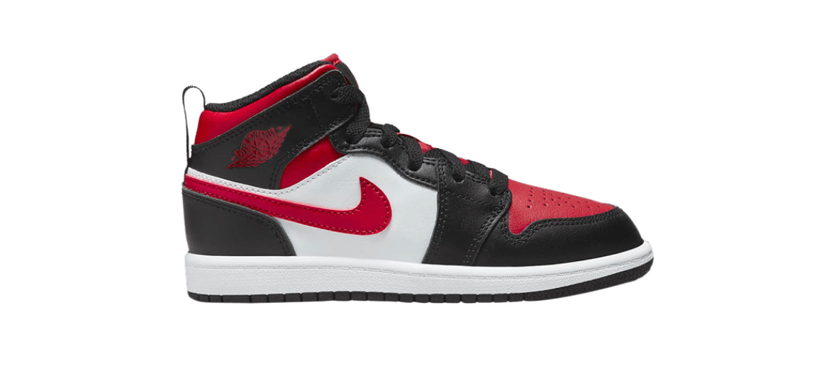 Jordan 1 Mid Fire Red PS