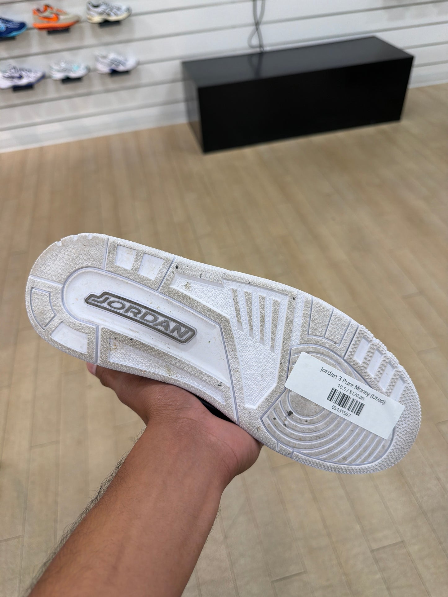 Jordan 3 Pure Money (Used)