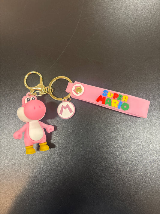Pink Yoshi Keychain