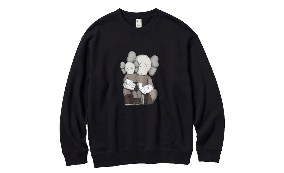 Kaws x Uniqlo Longsleeve Sweatshirt Black