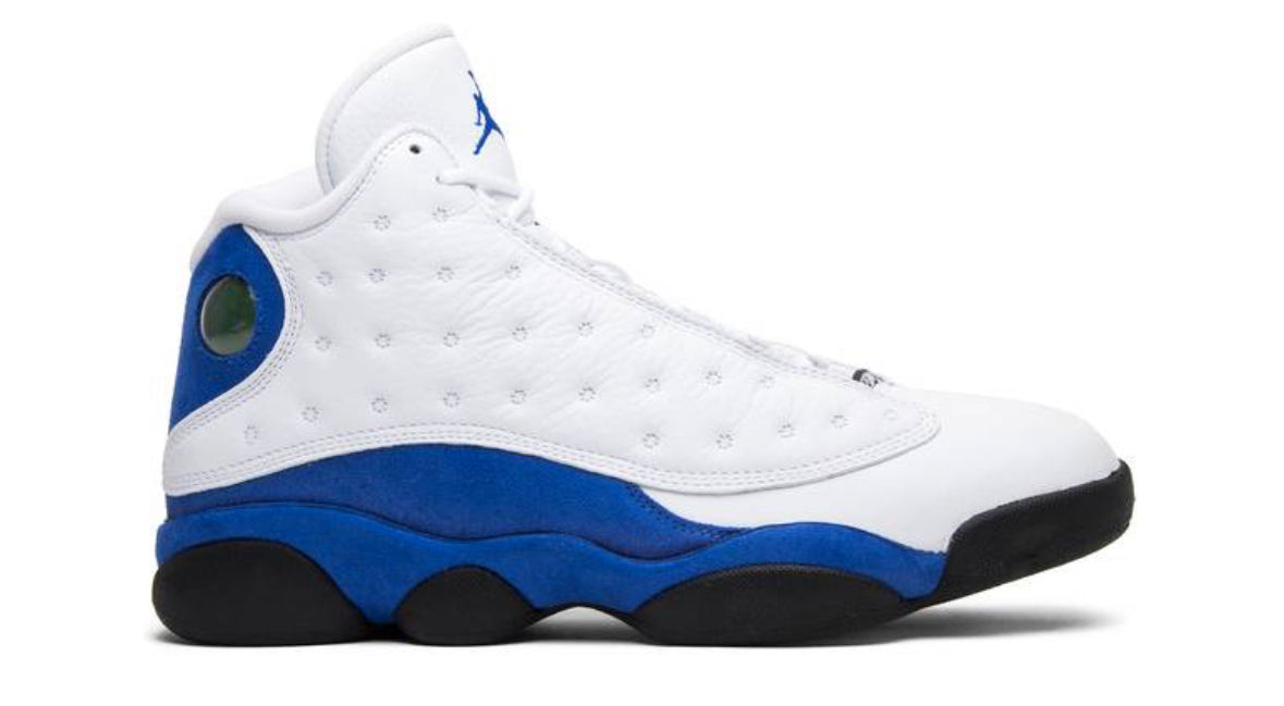 Jordan 13 White Hyper Royal Men (Used)