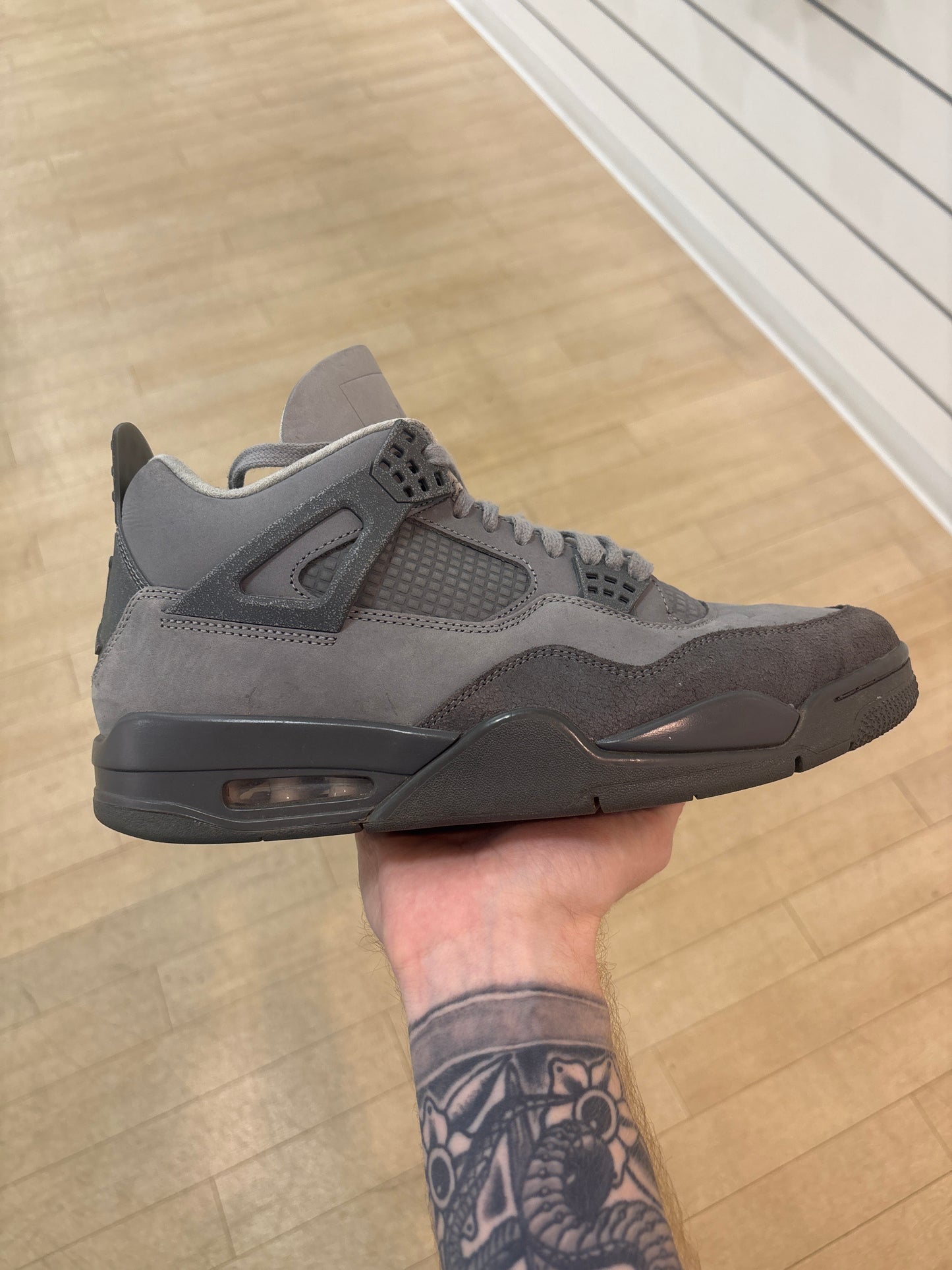 Jordan 4 Wet Cement (Used)
