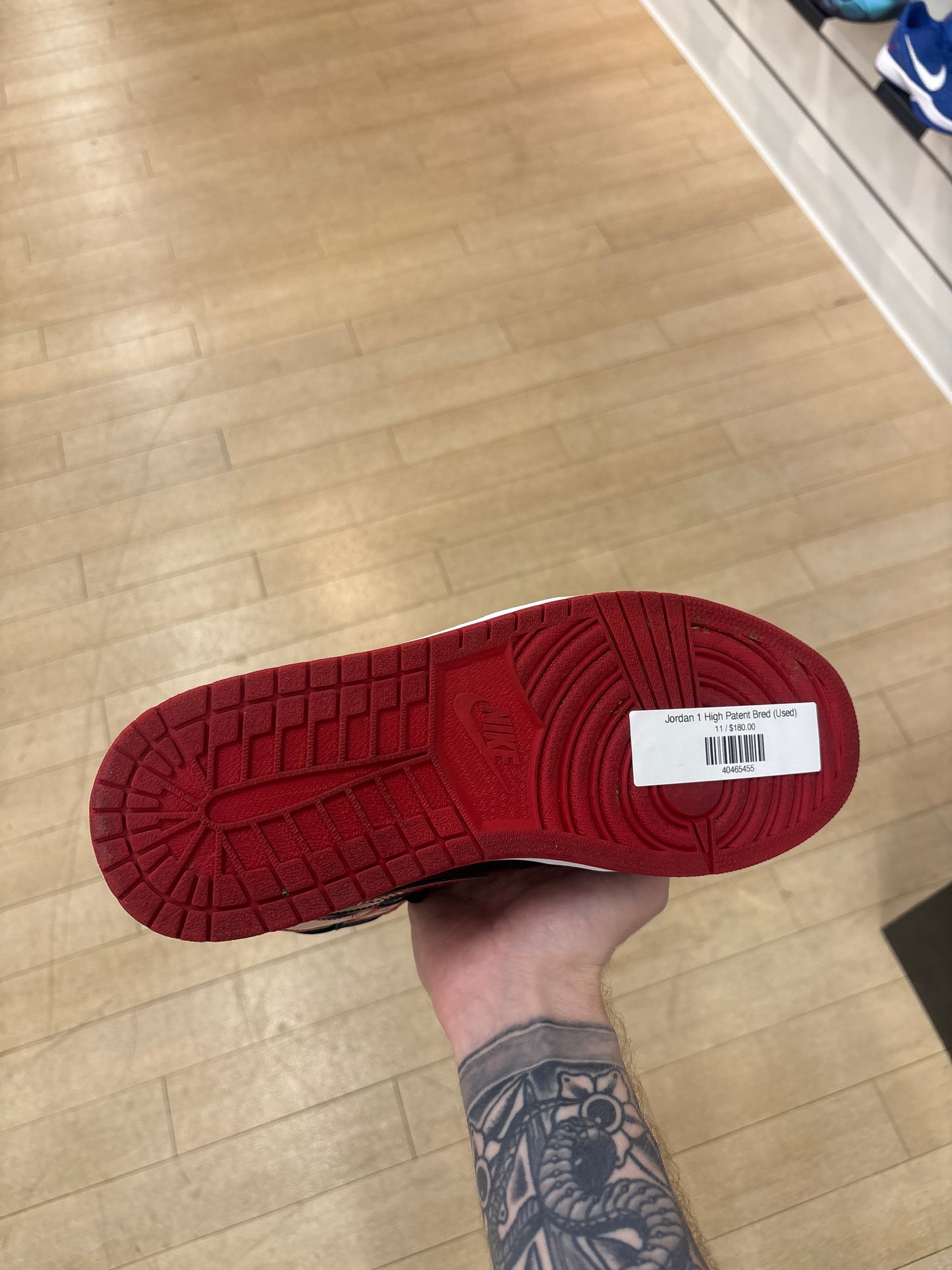 Jordan 1 High Patent Bred (Used)