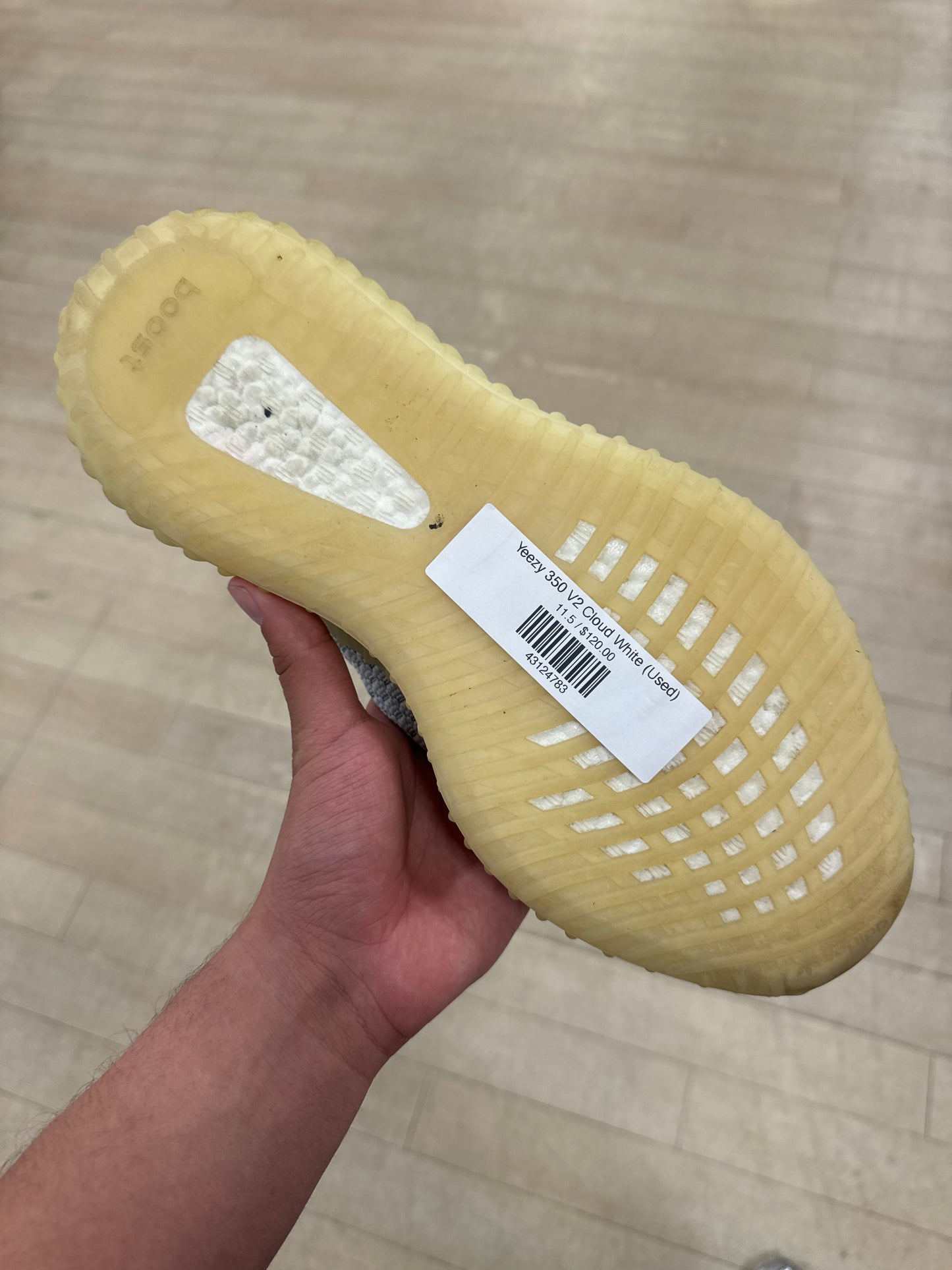 Yeezy 350 V2 Cloud White (Used)