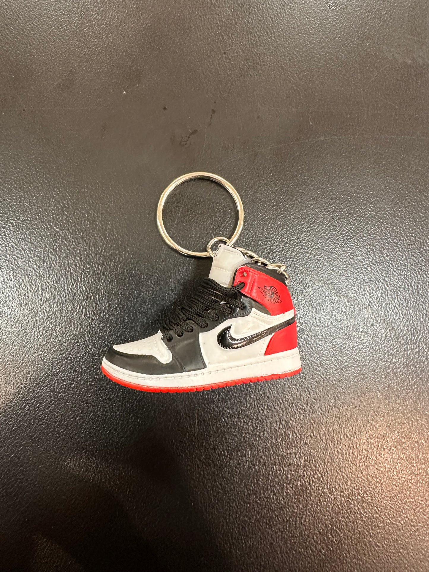 Jordan 1 Black Toe Keychain