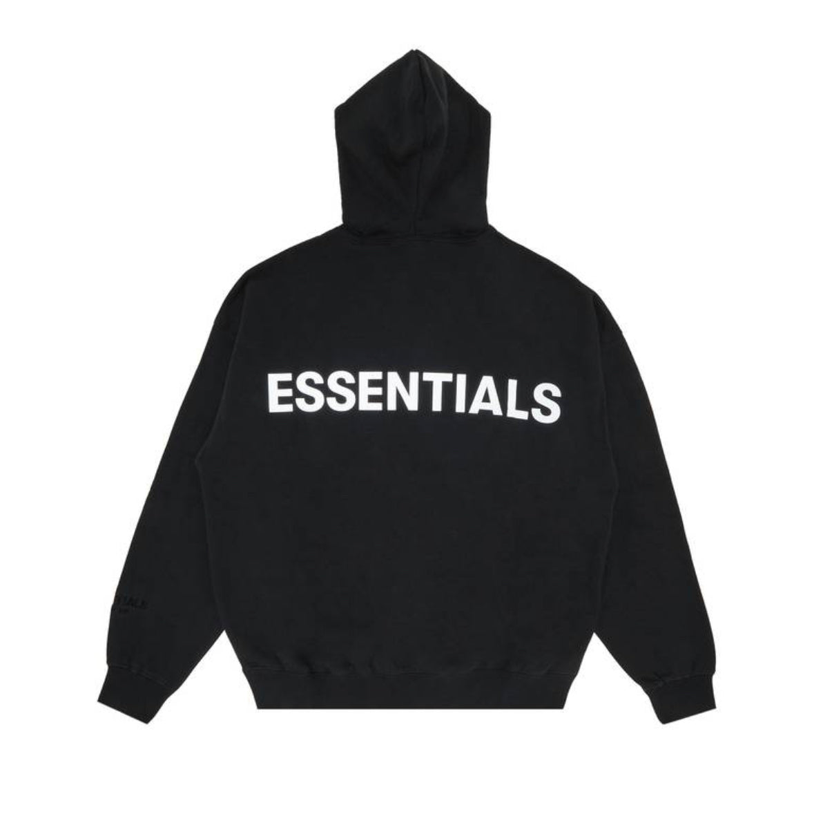 Essentials 3M Logo Pullover Black Hoodie