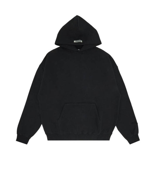 Essentials 3M Logo Pullover Black Hoodie