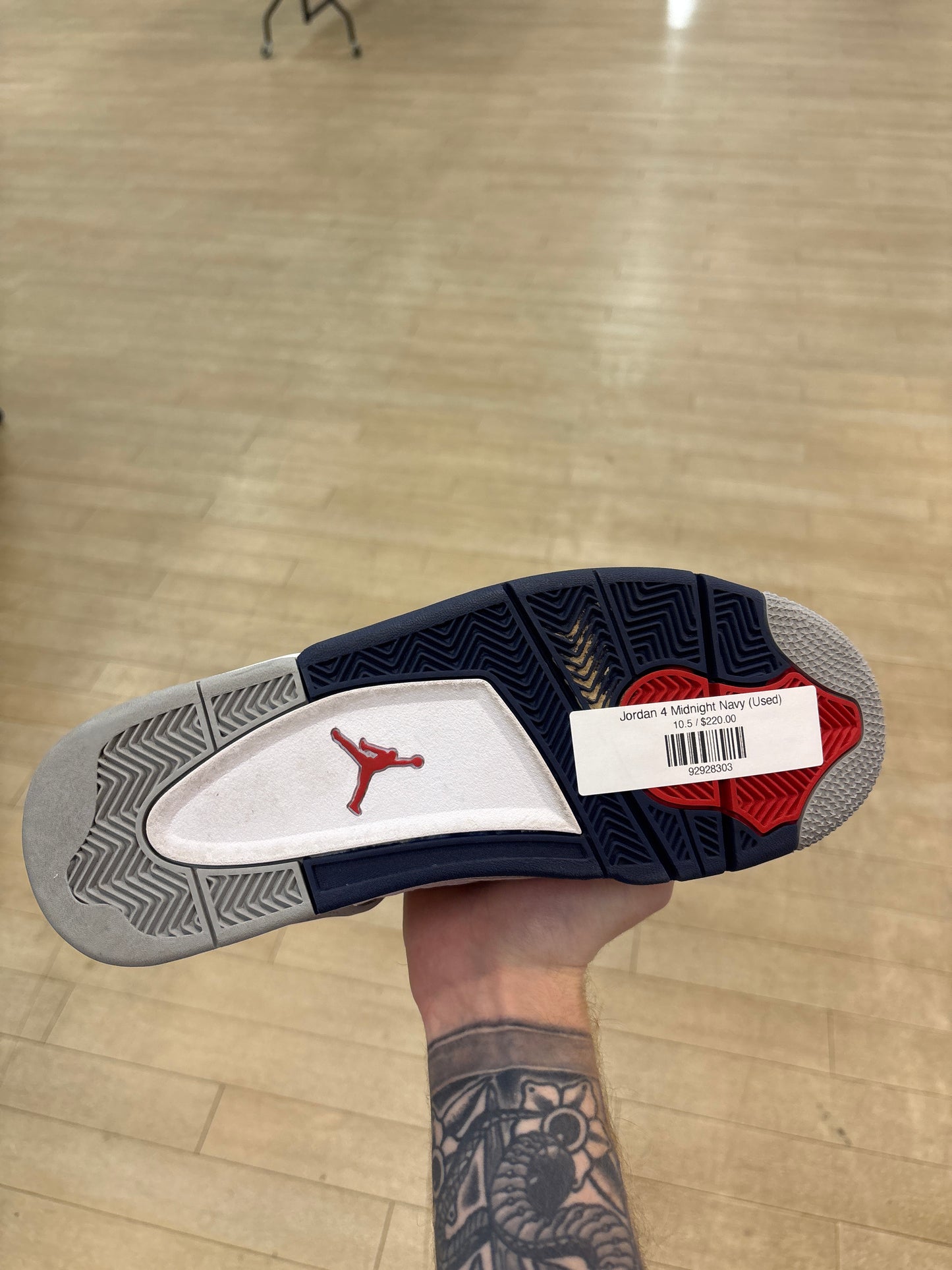 Jordan 4 Midnight Navy (Used)