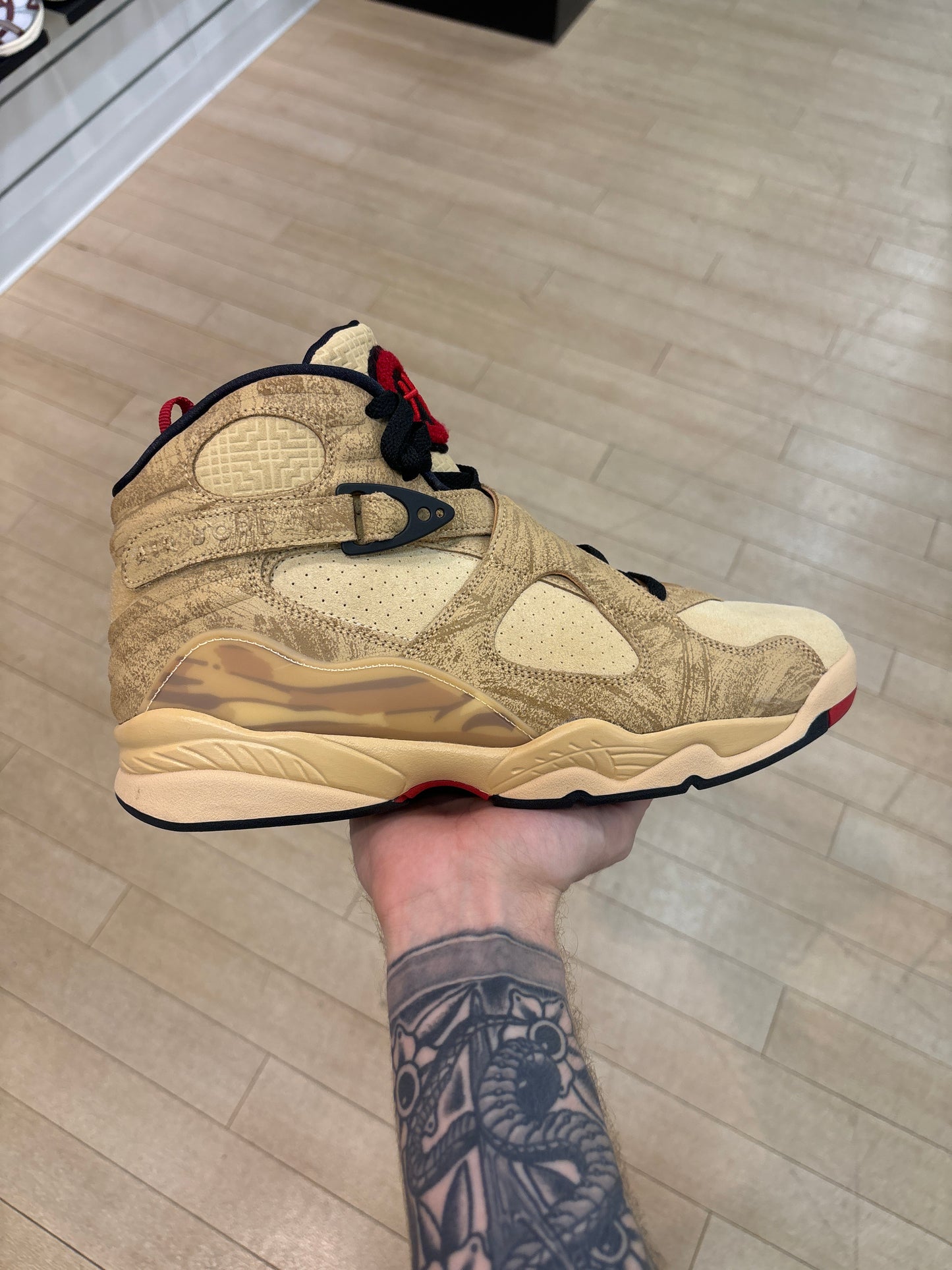 Jordan 8 Rui Hachimura x SE Black Samurai (Used)