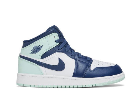 Jordan 1 Mid Blue Mint GS