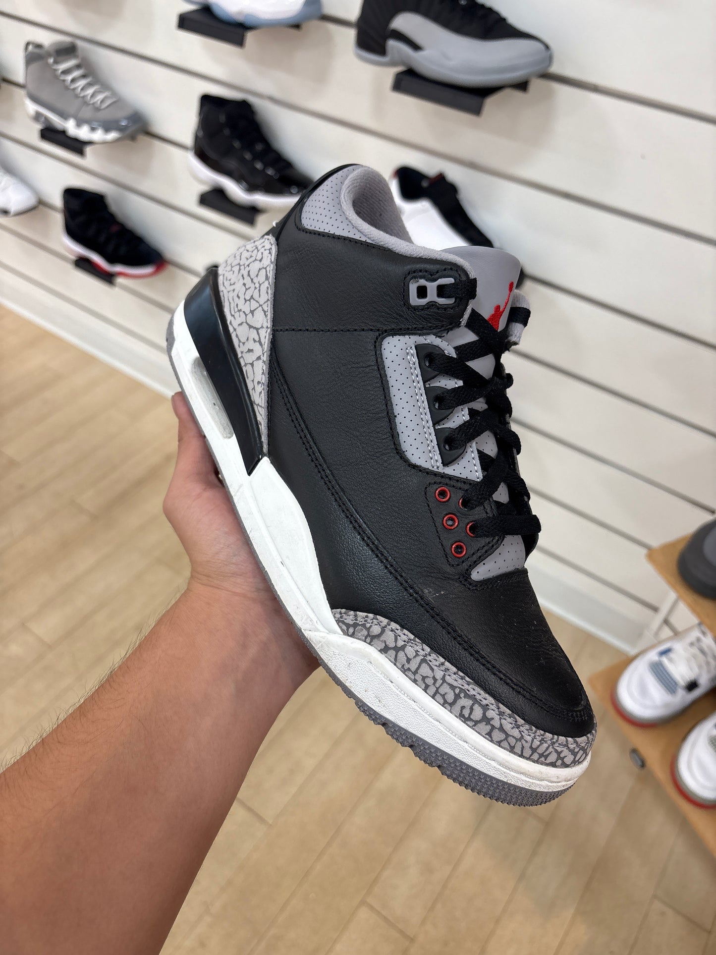 Jordan 3 Black Cement (Used)