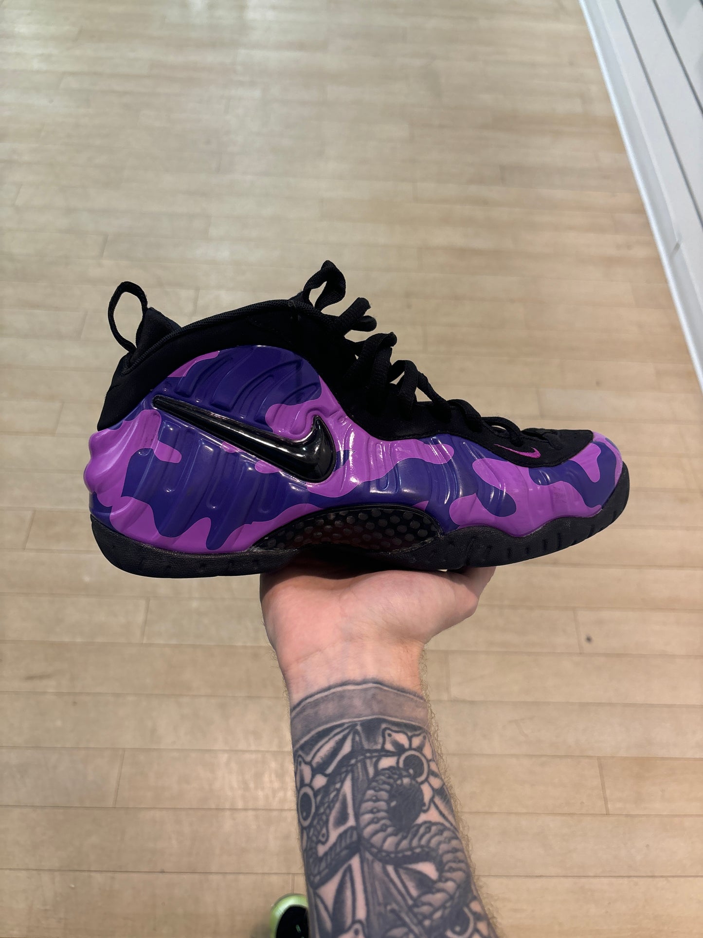 Air Foamposite Pro Purple Camo (Used)