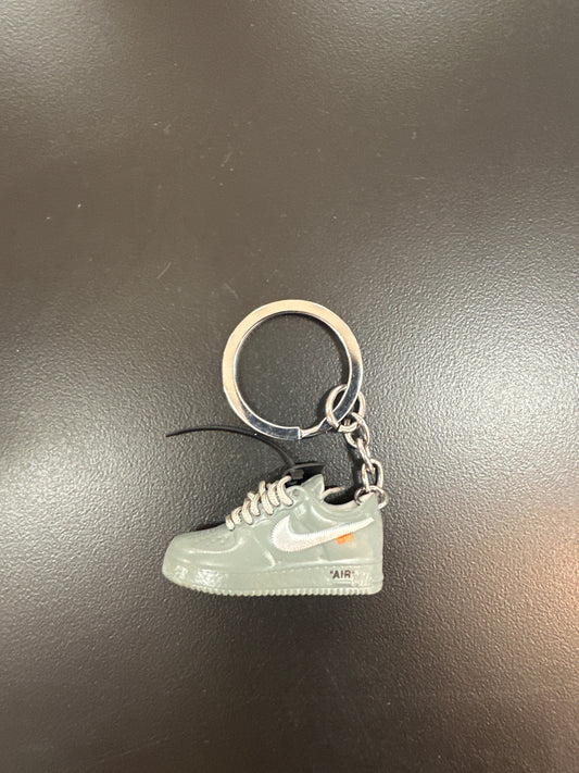 Air Force 1 Grey Off White Keychain