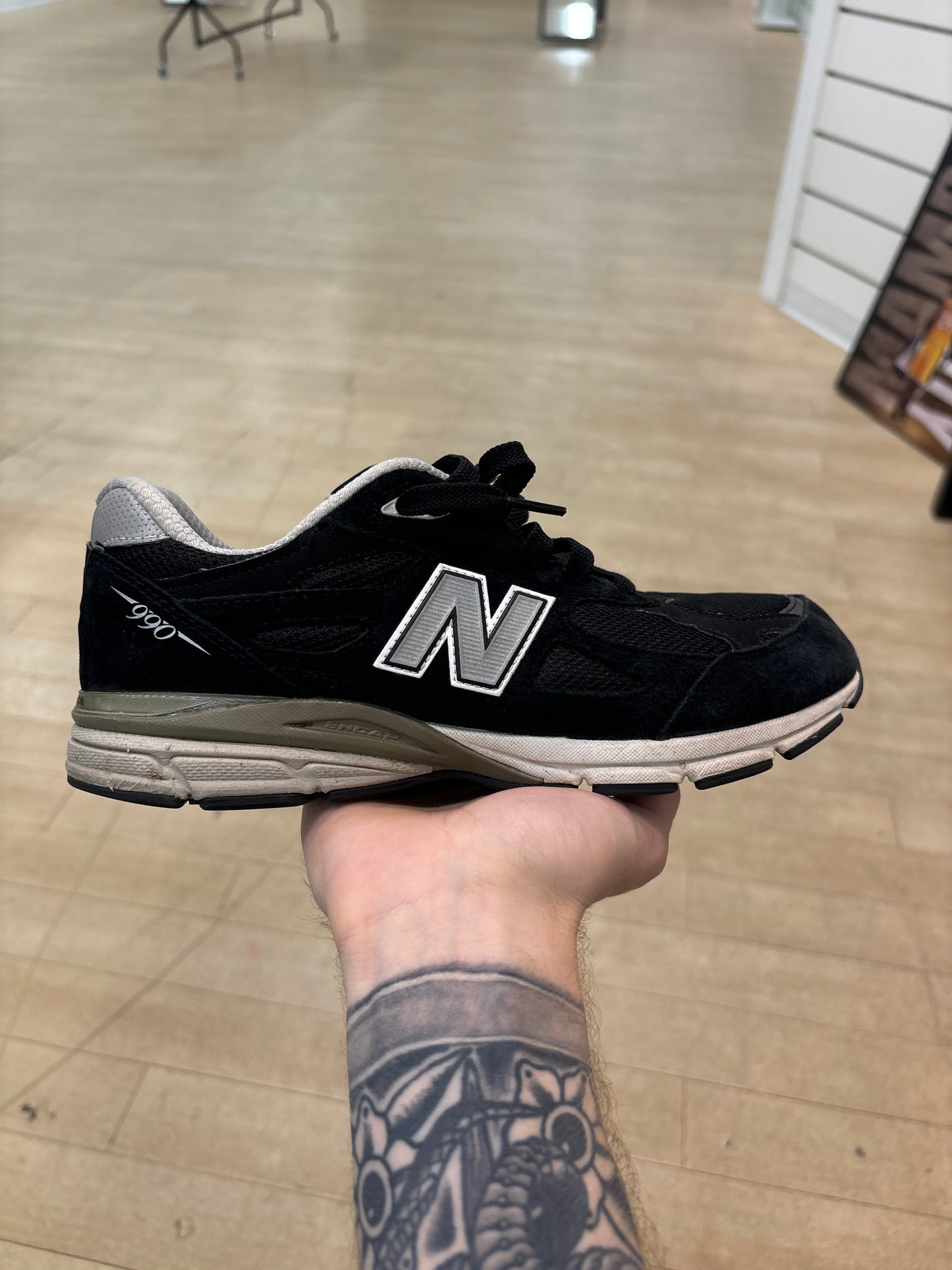 New Balance 990 Black (Used)