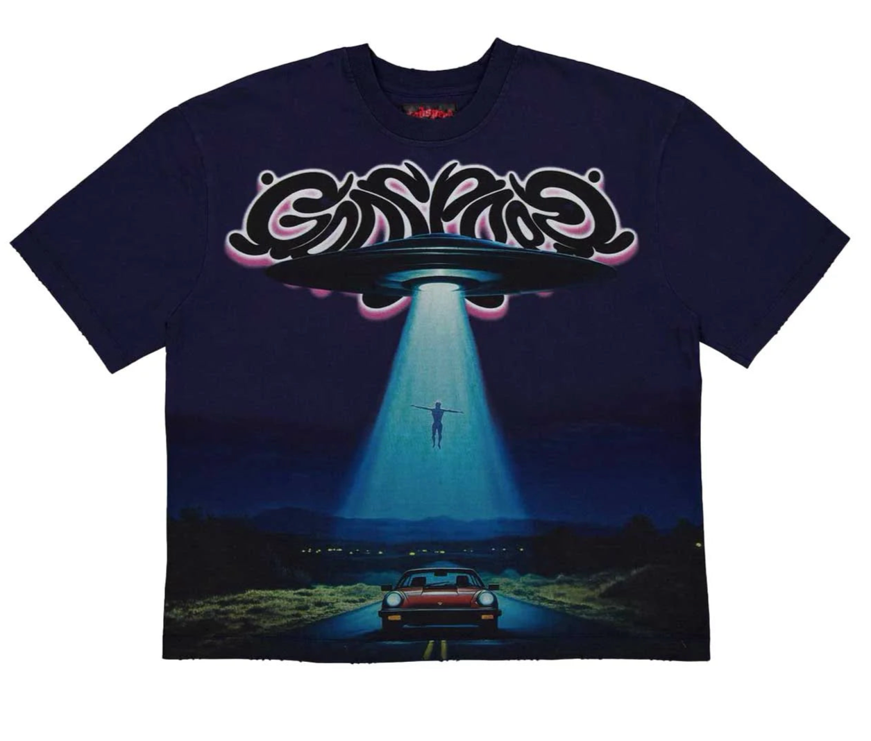 Godspeed Abduction T-Shirt Navy