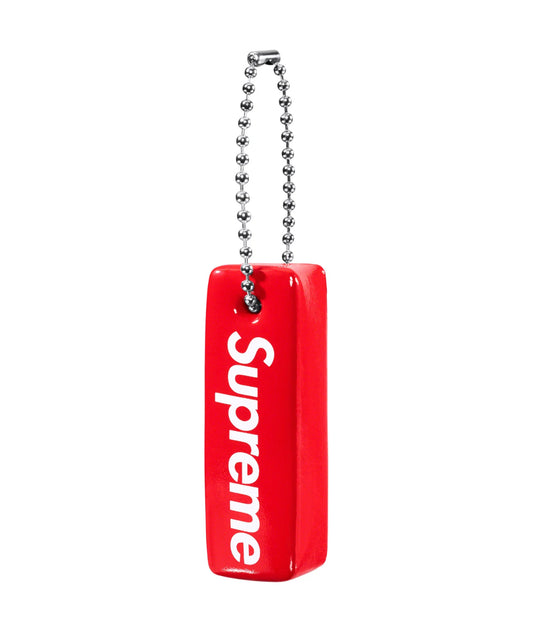 Supreme Floating Keychain Red