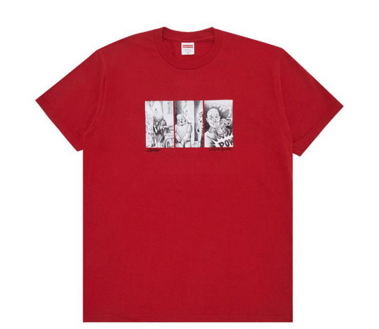 Supreme Cartoon Pow Red Tee