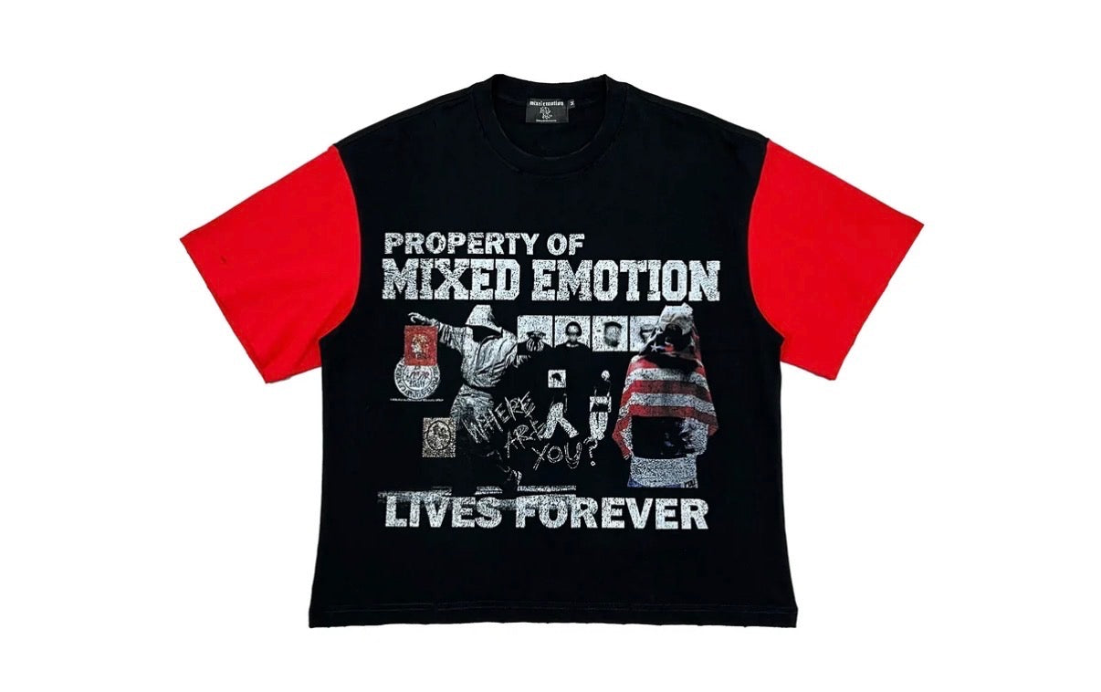 Mixed Emotion Fracture Tee