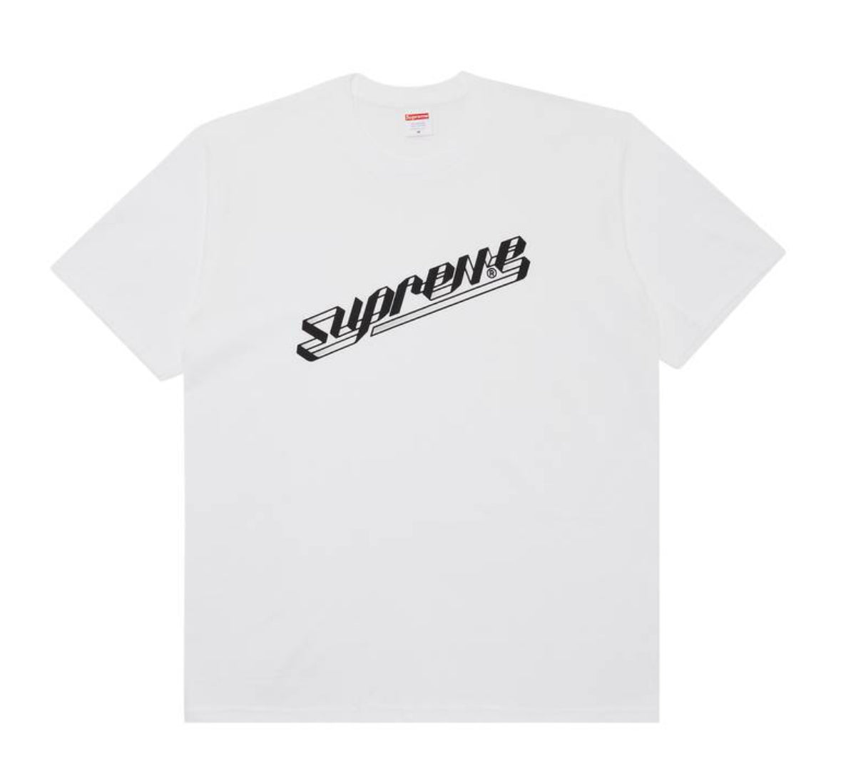 Supreme Banner Tee White