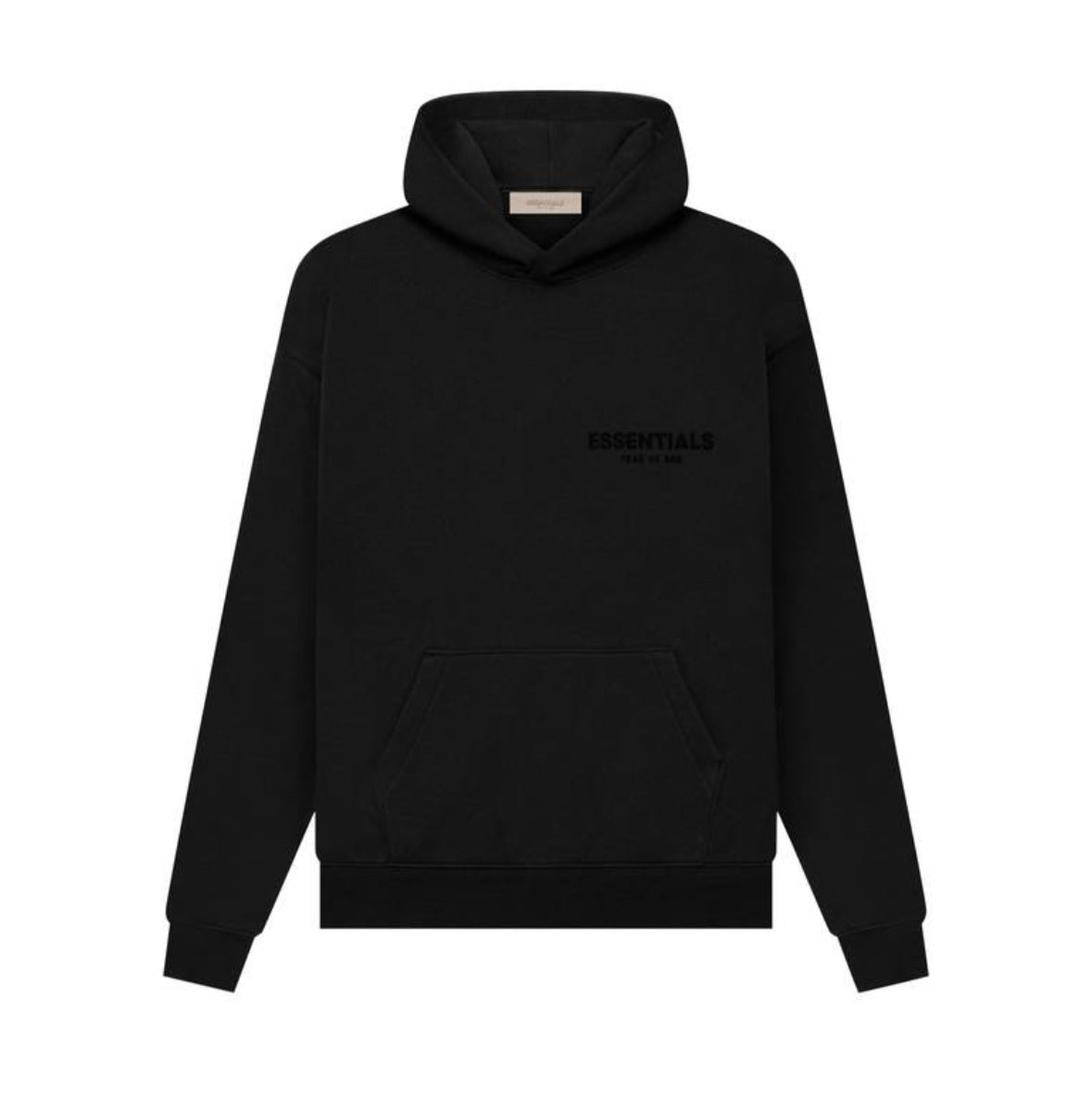 Essentials Hoodie Stretch Limo Black