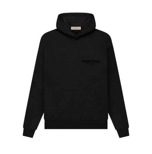 Essentials Hoodie Stretch Limo Black