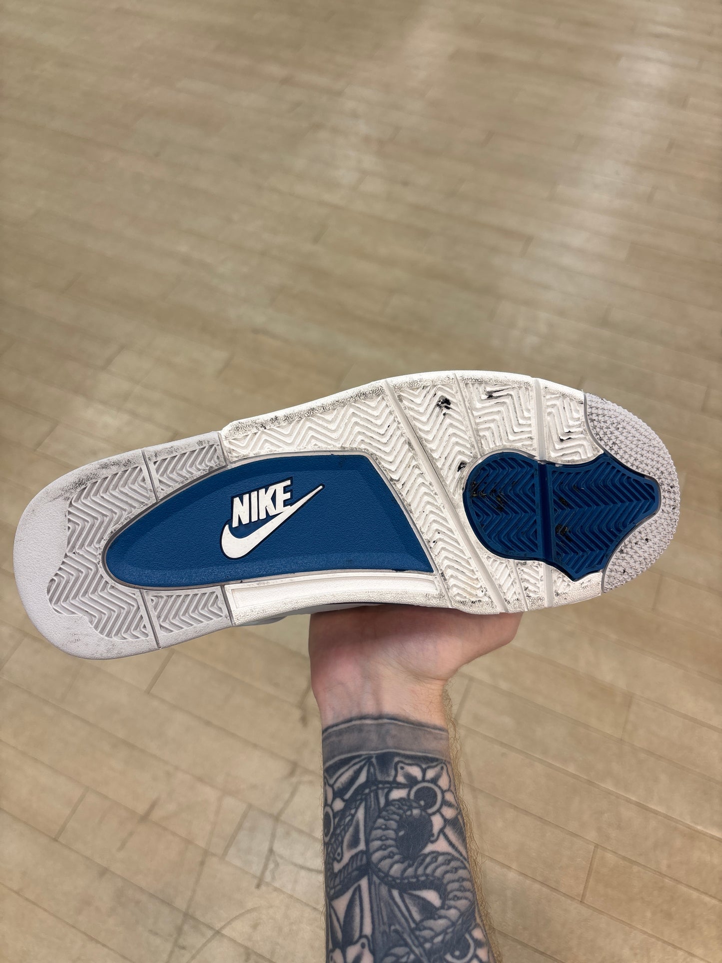 Jordan 4 Military Blue (Used)