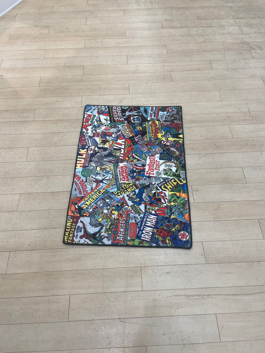 Marvel Comic Book Rug