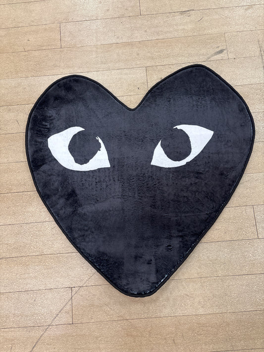 Comme De Garcons Black Heart Rug