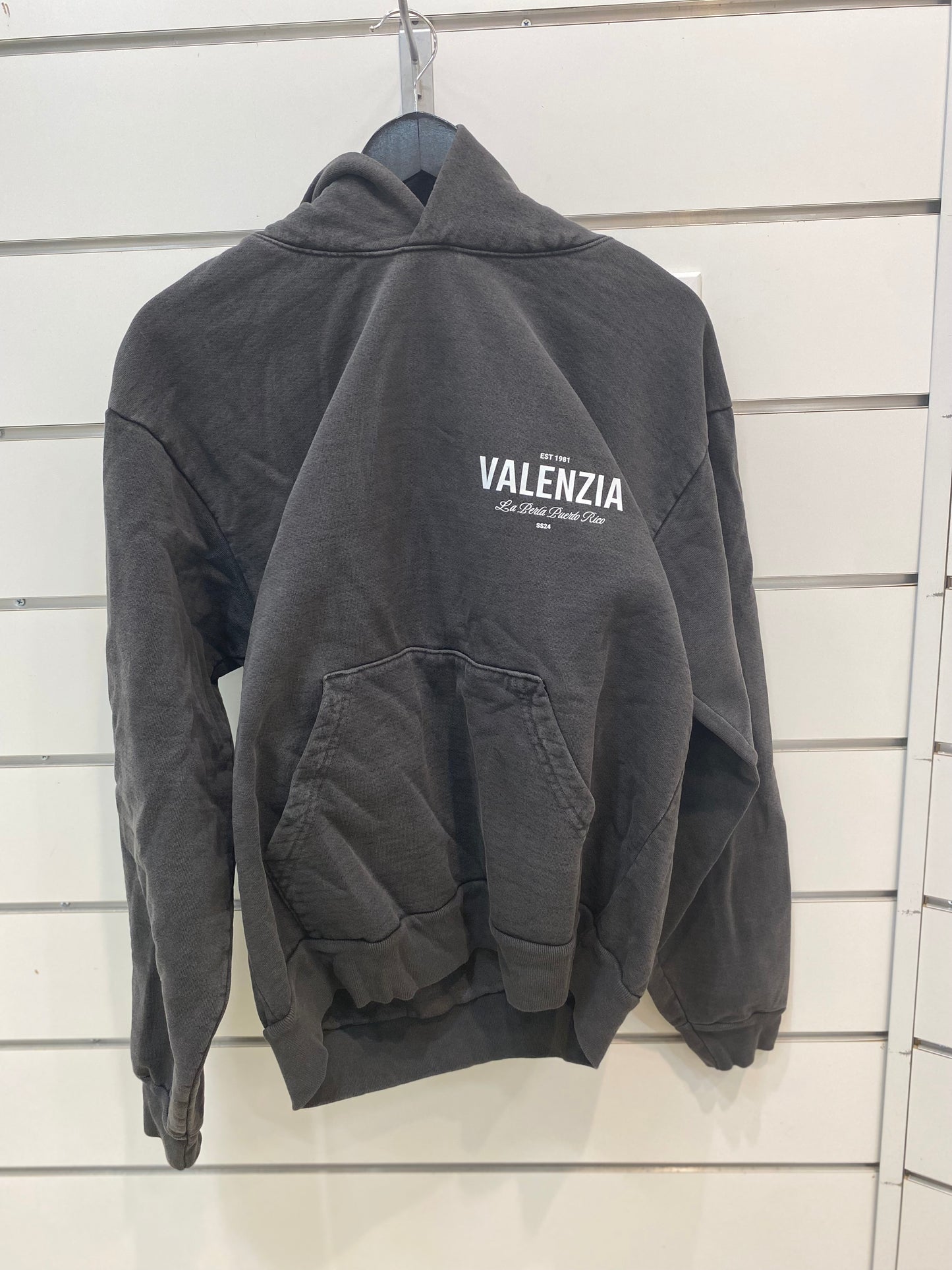 Valenzia Essential Hoodie Vintage Grey