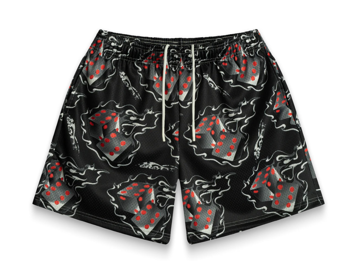 Bravest Studios Black Dice Shorts