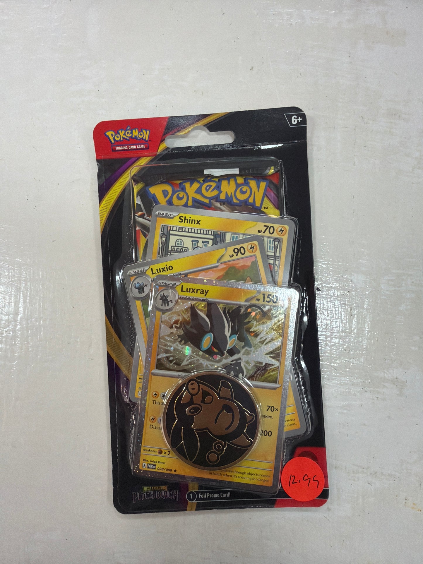 Pokemon Mega Evolution Pitch Black Blister Pack