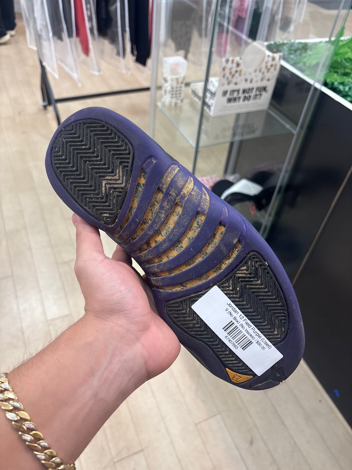 Jordan 12 Field Purple (Used)