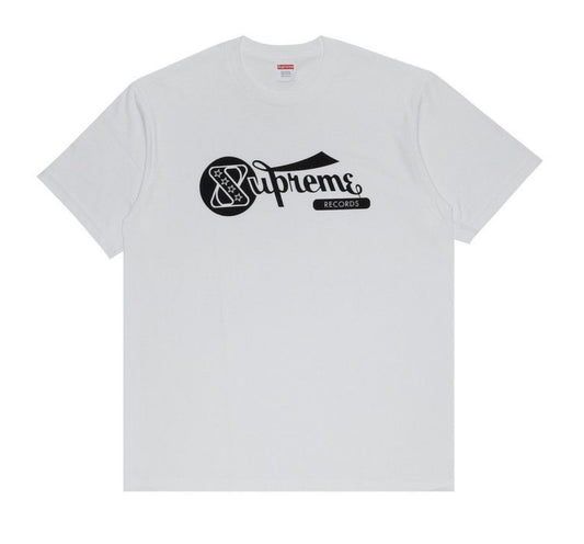 Supreme Record Tee White